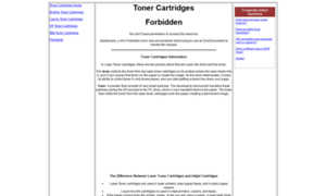 Toner-cartridges-guides.com thumbnail