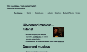 Tonhuijsman.nl thumbnail