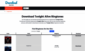 Tonightalive.download-ringtone.com thumbnail