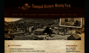 Tonopahhistoricminingpark.com thumbnail
