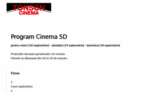 Tonsoncinema7d.ro thumbnail