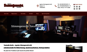 Tonstudio-stimmgerecht.de thumbnail