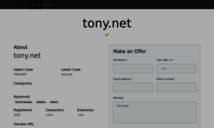 Tony.net thumbnail