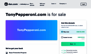 Tonypepperoni.com thumbnail