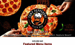 Tonypepperonipizzabar.com thumbnail