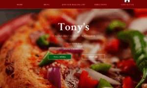 Tonyspizzaitalianrestaurant.com thumbnail