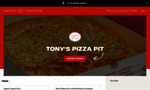 Tonyspizzapit.com thumbnail