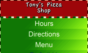 Tonyspizzashopakronny.com thumbnail