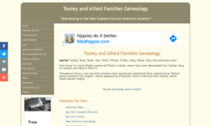 Tooleyfamilygenealogy.com thumbnail