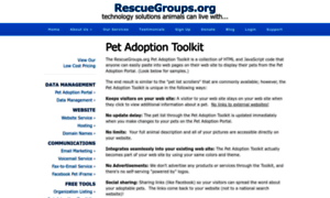 Toolkit.rescuegroups.org thumbnail
