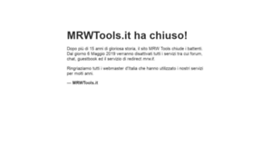 Tools.mrwebmaster.it thumbnail