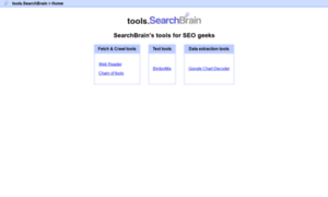 Tools.searchbrain.it thumbnail