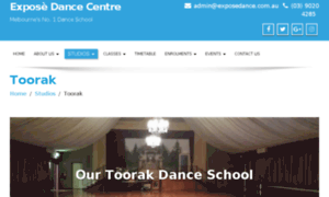 Toorak.exposedance.com.au thumbnail