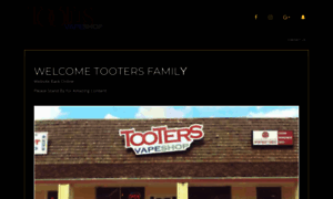 Tootersvapeshop.com thumbnail