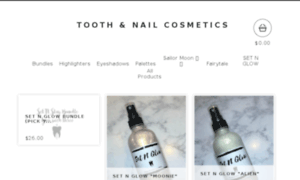Toothnailcosmetics.bigcartel.com thumbnail