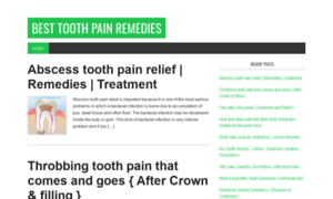 Toothpainremedies.com thumbnail