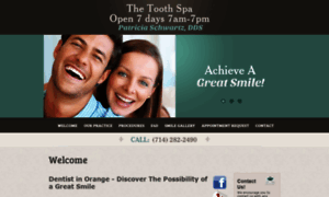 Toothspa.com thumbnail