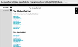 Top-classified-list.blogspot.in thumbnail