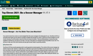 Top-eleven-football-manager-token-trainer-tool.soft112.com thumbnail