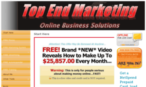 Top-end-marketing.com thumbnail