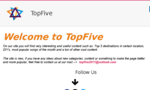 Top-five.ml thumbnail