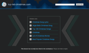 Top-list-christmas.com thumbnail