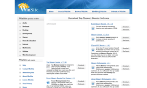 Top-memory-booster.winsite.com thumbnail