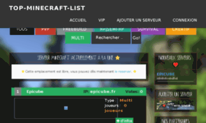 Top-minecraft-list.fr thumbnail