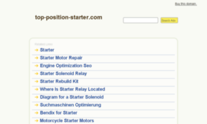 Top-position-starter.com thumbnail