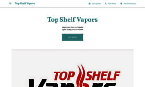 Top-shelf-vapors.business.site thumbnail
