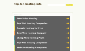 Top-ten-hosting.info thumbnail