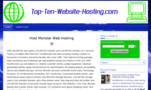 Top-ten-website-hosting.com thumbnail