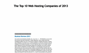 Top10-bestwebsitehosting.blogspot.com thumbnail