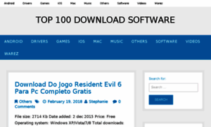 Top100downloadsoftware.me thumbnail