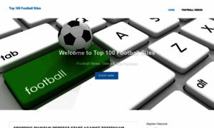 Top100footballsites.com thumbnail