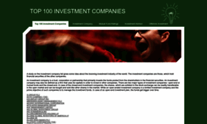 Top100investmentcompanies.yolasite.com thumbnail