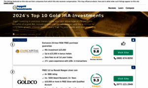 Top10goldinvestments.com thumbnail