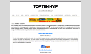 Top10hyip.net thumbnail