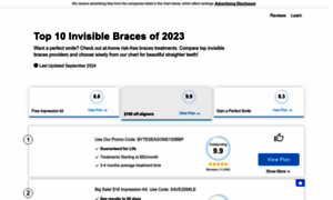 Top10invisiblebraces.com thumbnail