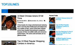Top10lines.com thumbnail