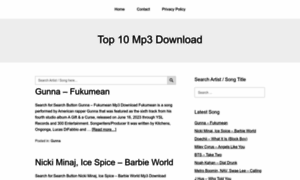 Top10mp3download.net thumbnail