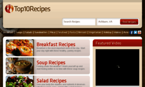 Top10recipes.com thumbnail