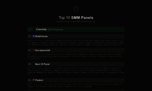 Top10smm.com thumbnail