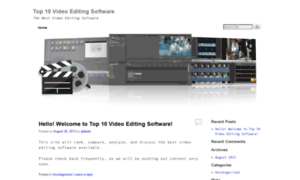 Top10videoeditingsoftware.com thumbnail