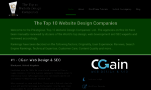 Top10websitedesigncompanies.com thumbnail