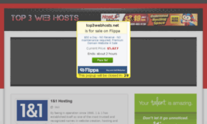 Top3webhosts.net thumbnail