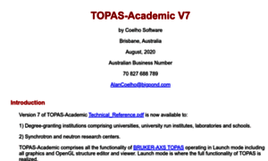 Topas-academic.net thumbnail