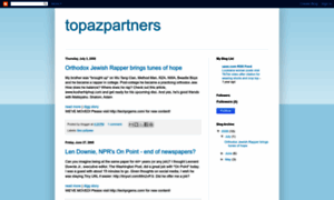 Topazpartners.blogspot.com thumbnail