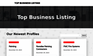 Topbusinesslisting.com thumbnail