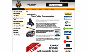 Topcableaccessories.co.uk thumbnail